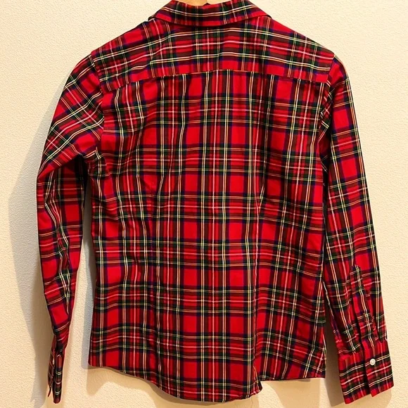 NWOT Lands’ End No Iron Supima button-front long sleeves shirt - Picture 5 of 14